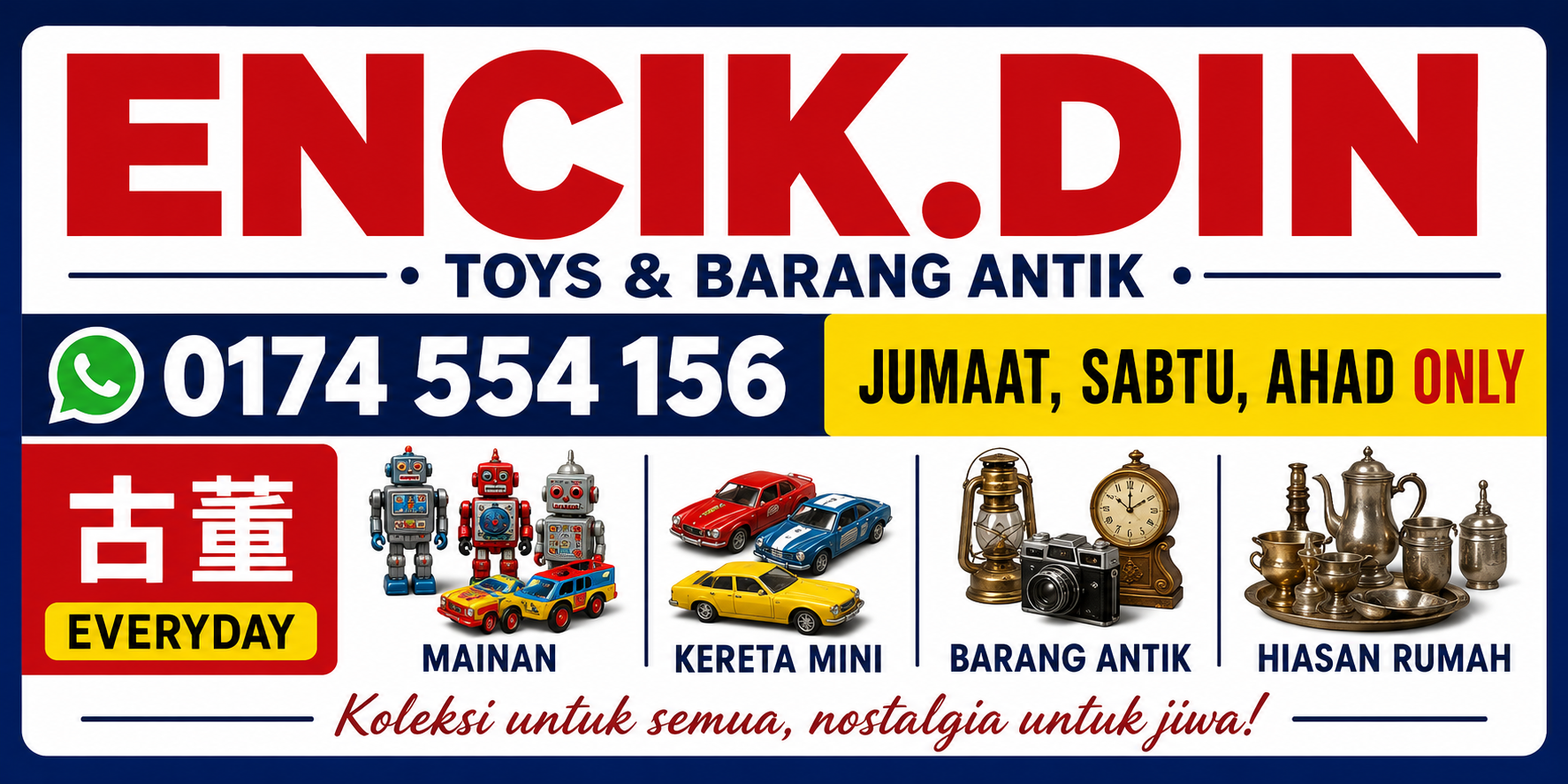 Encik Din - Permainan & Barang Unik